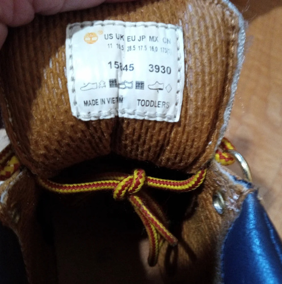 Timberland carpenter boots infant size 11 - Picture 2 of 5